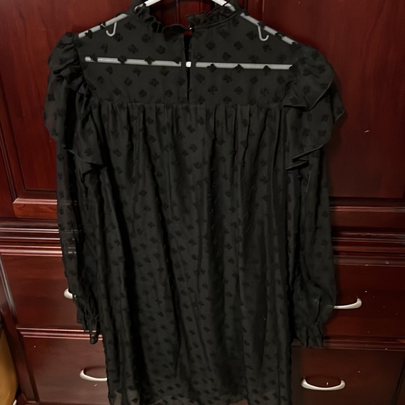 Boutique mini dress with dots - very dressy - size medium - Picture 4 of 5